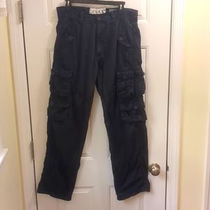 MEN'S L.A.B BLUE 9 POCKET CARGO PANTS